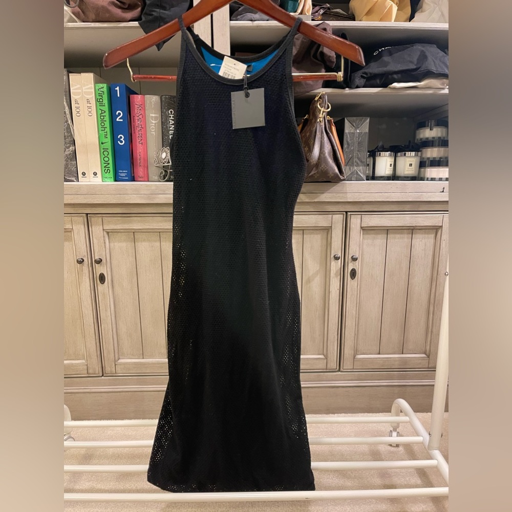 BNWT Black and Blue Jersey Dress